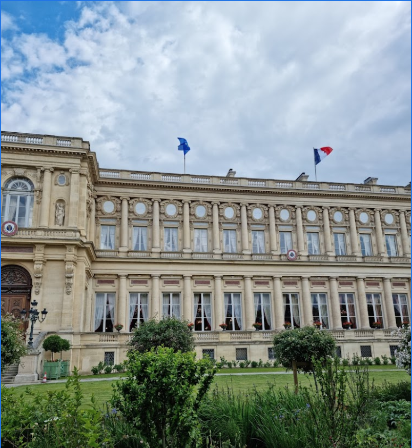 Ministère de l'Europe à Paris